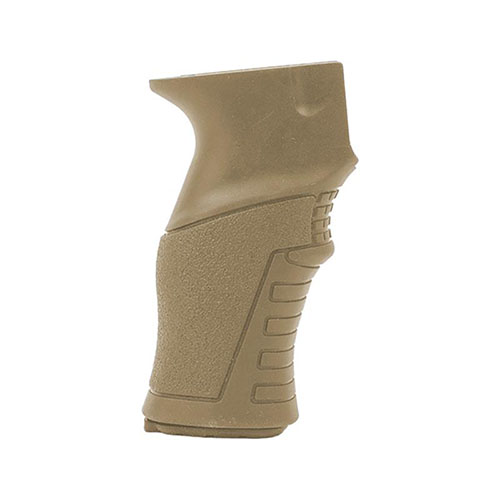 AK Breacher Pistol Grip från GERMAN TACTICAL SYSTEMS erbjuder överlägsen kontroll och komfort, perfekt för taktiska situationer och skytte.